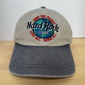 Vintage Chicago Hard Rock Cafe Hat “Save The Planet” Adjustable
